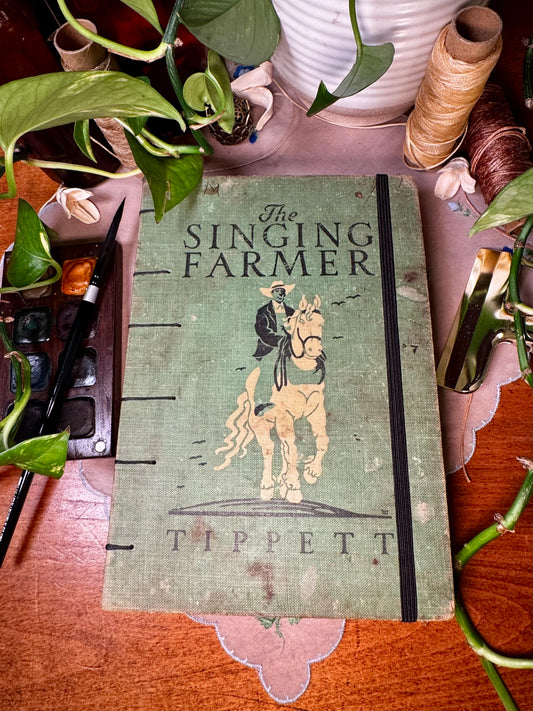 'The Singing Farmer' Bare Spine Watercolor Journal