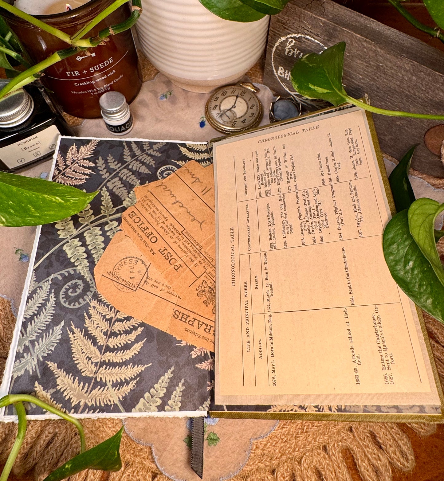 ‘The Sir Roger De Coverley Papers’ Mixed Media Journal