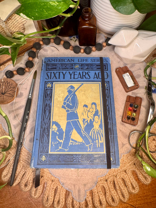 ‘Sixty Years Ago: A Tale of the Civil War’ Watercolor Journal
