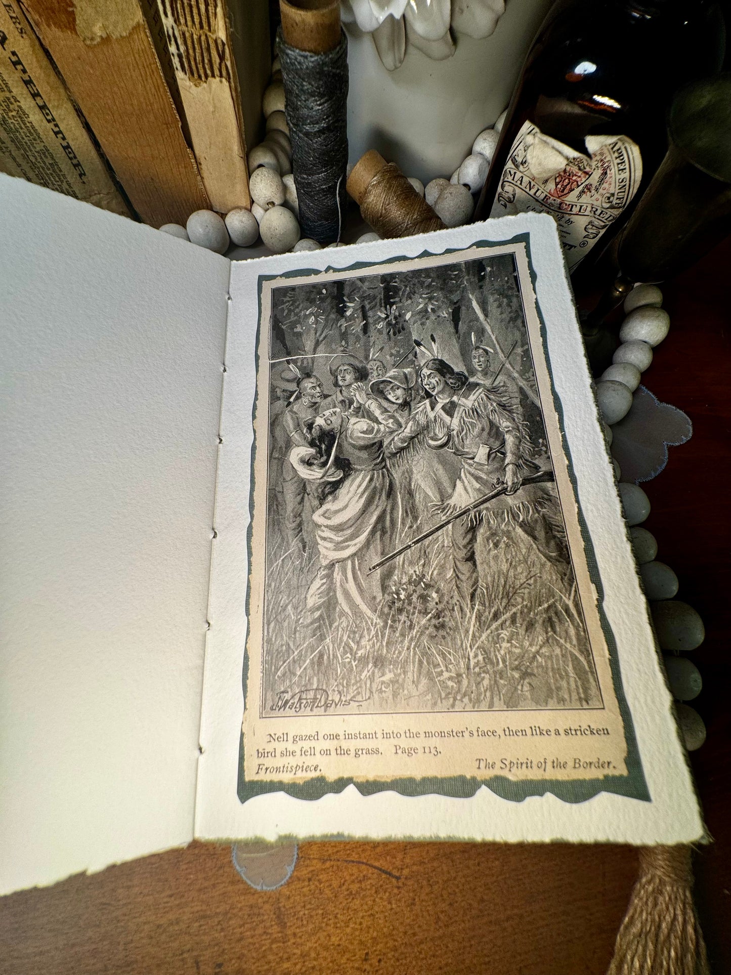 'The Spirit of the Border' Bare Spine Watercolor Journal