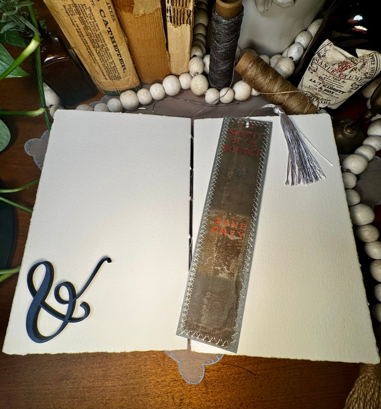 'The Spirit of the Border' Bare Spine Watercolor Journal