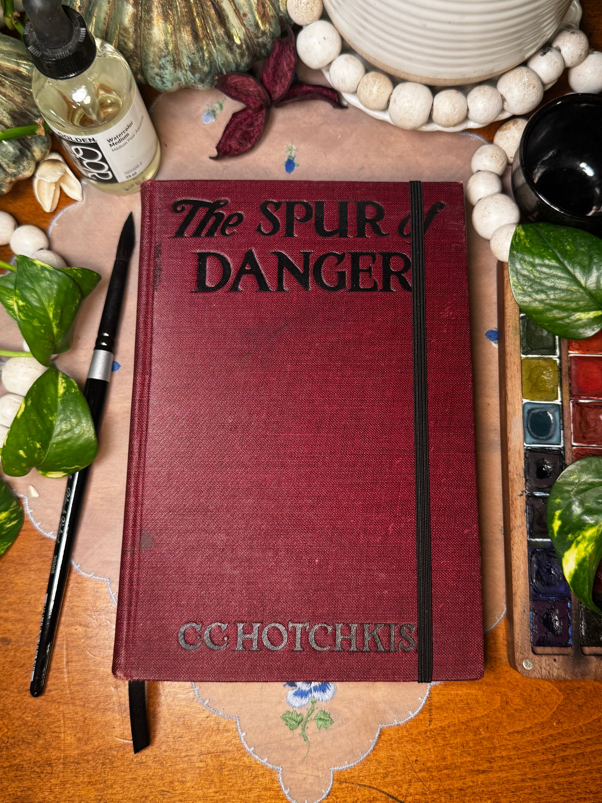 'The Spur of Danger' Watercolor Journal
