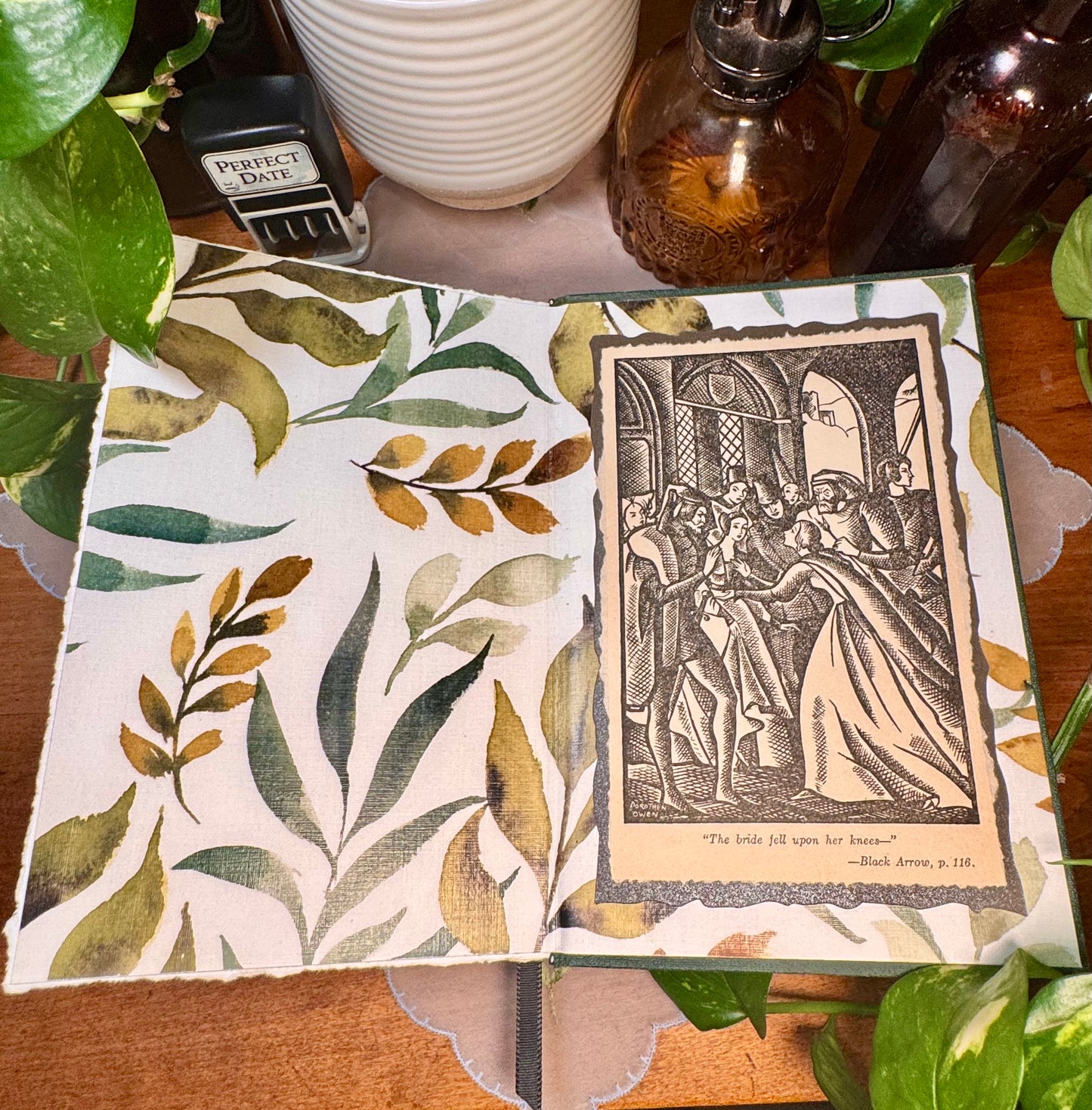 ‘The Black Arrow’ Watercolor Journal