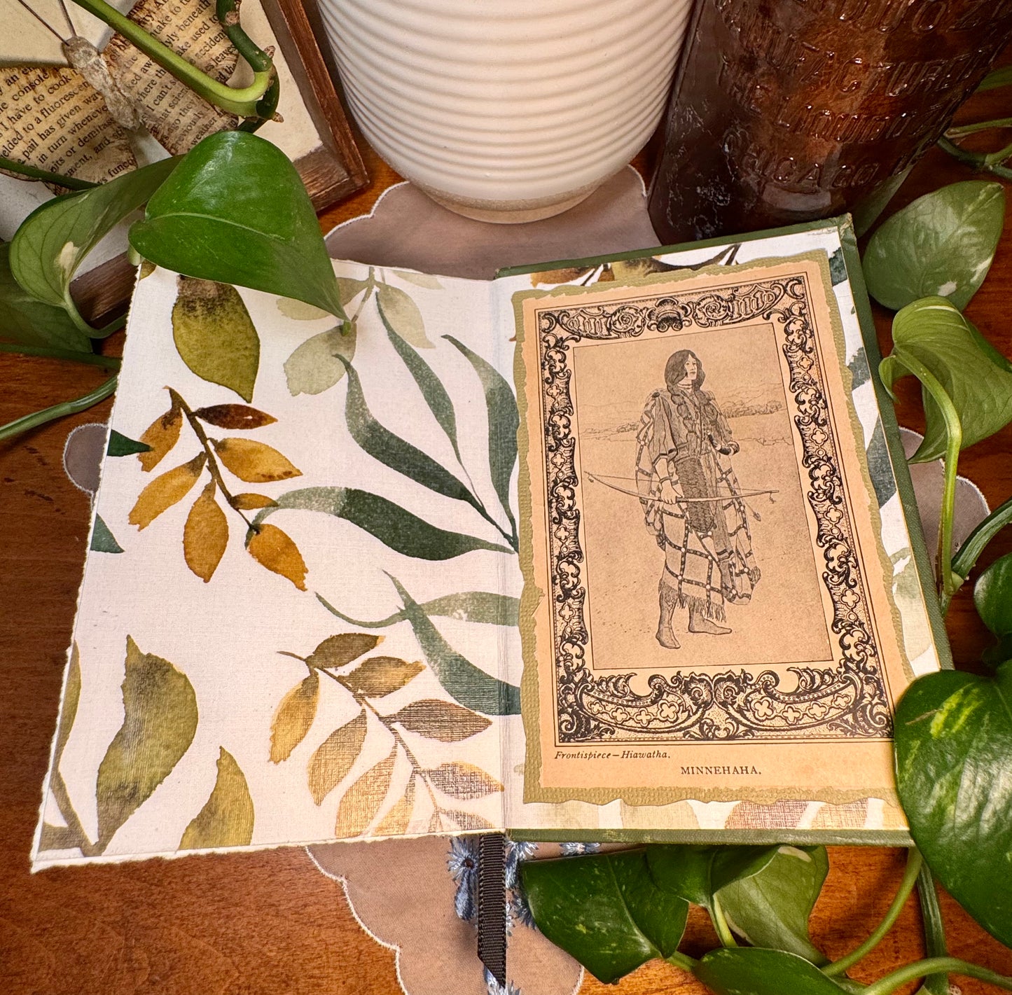 ‘The Song of Hiawatha’ Mini Watercolor Journal