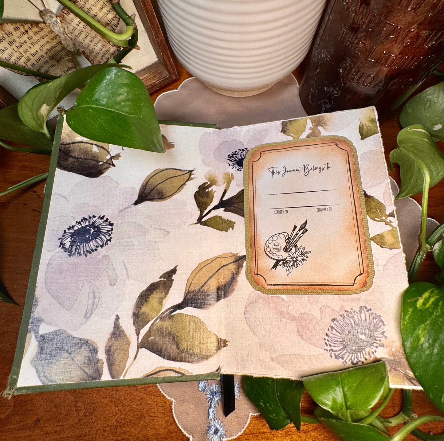 ‘The Song of Hiawatha’ Mini Watercolor Journal