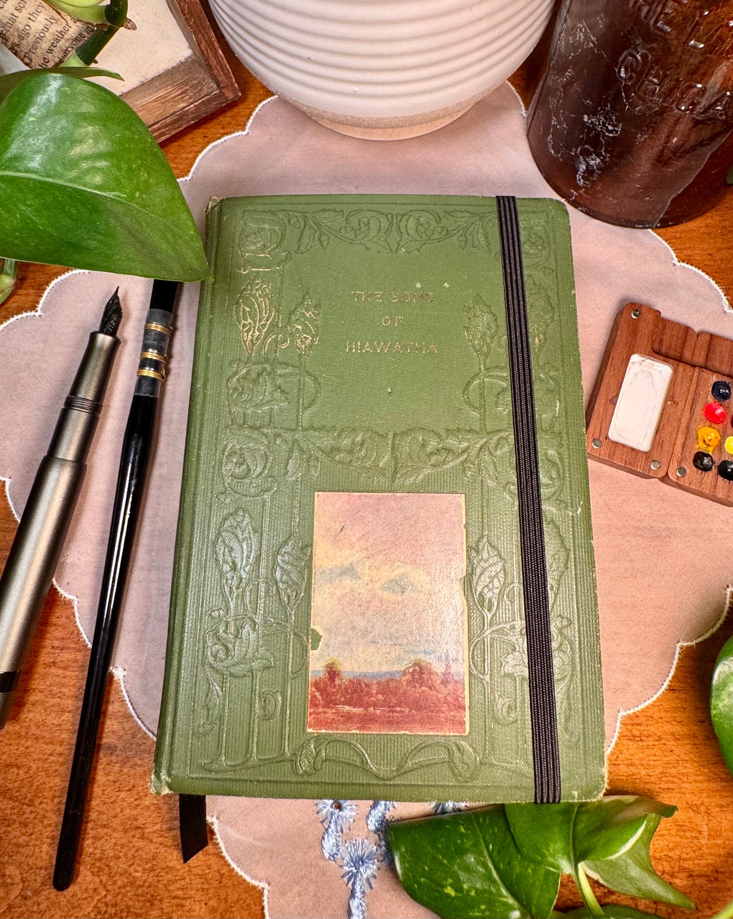 ‘The Song of Hiawatha’ Mini Watercolor Journal