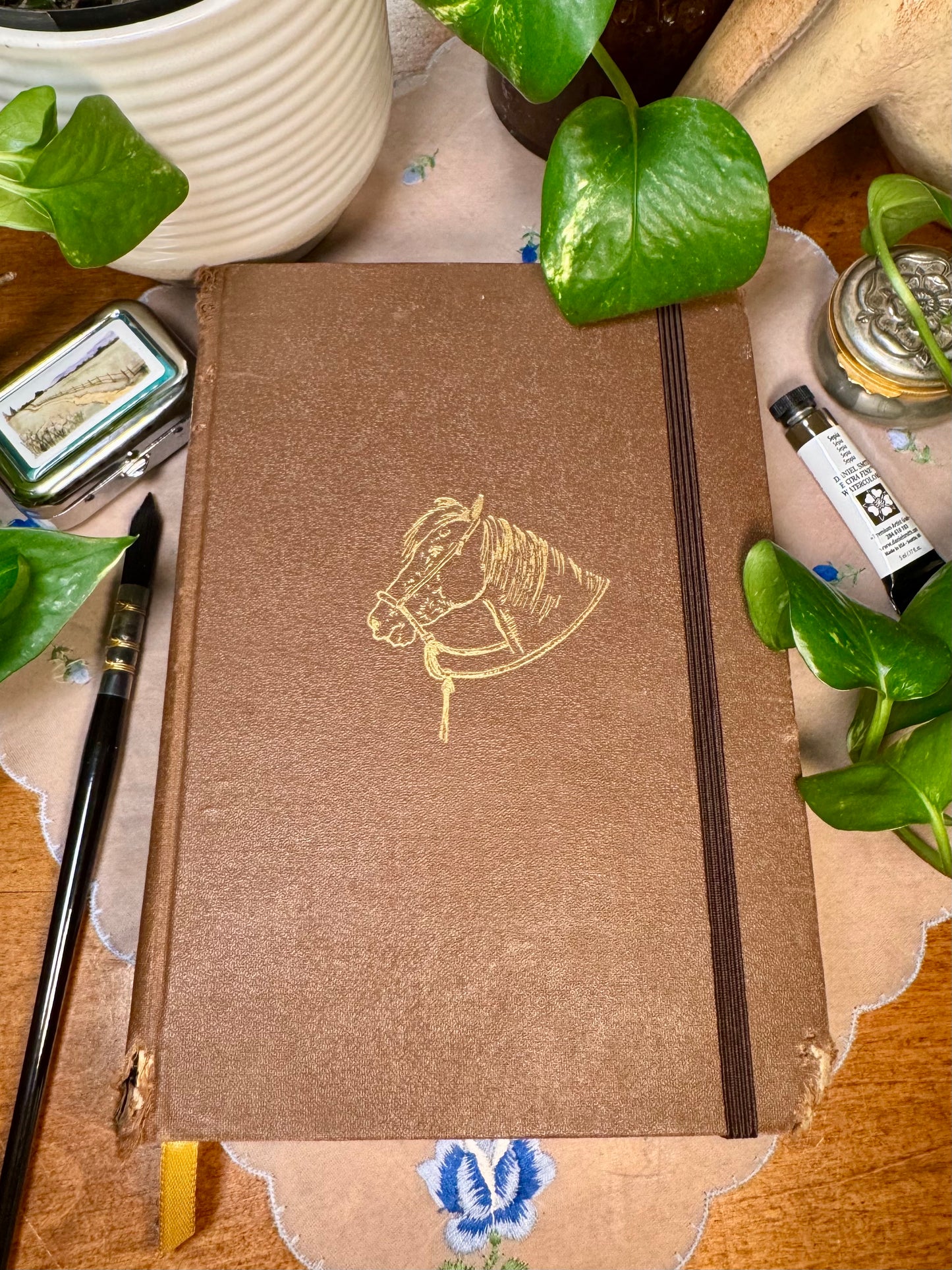 ‘The Story of a Cowhorse Gotch’ Watercolor Journal