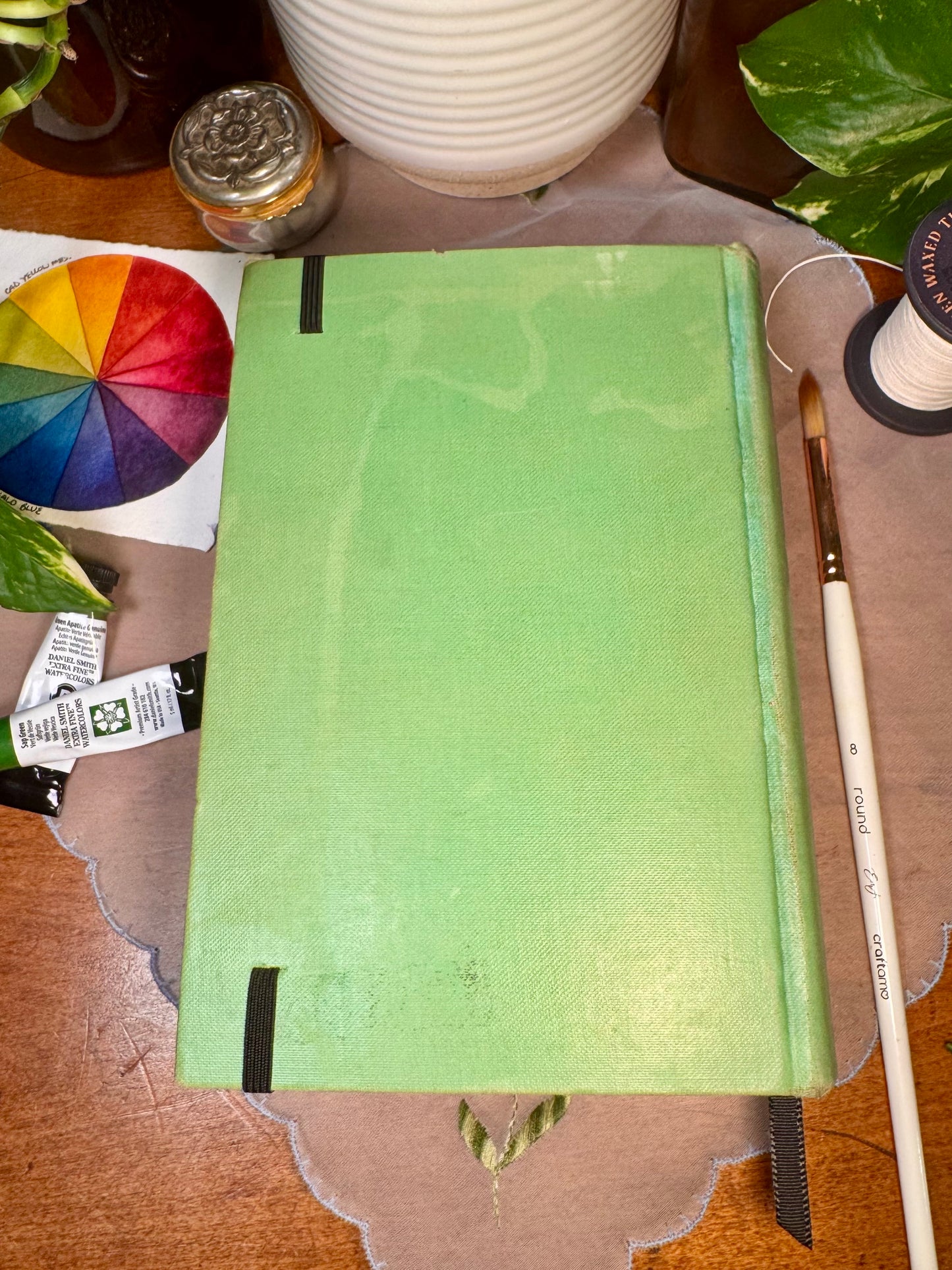 ‘They Also Serve’ Watercolor Journal