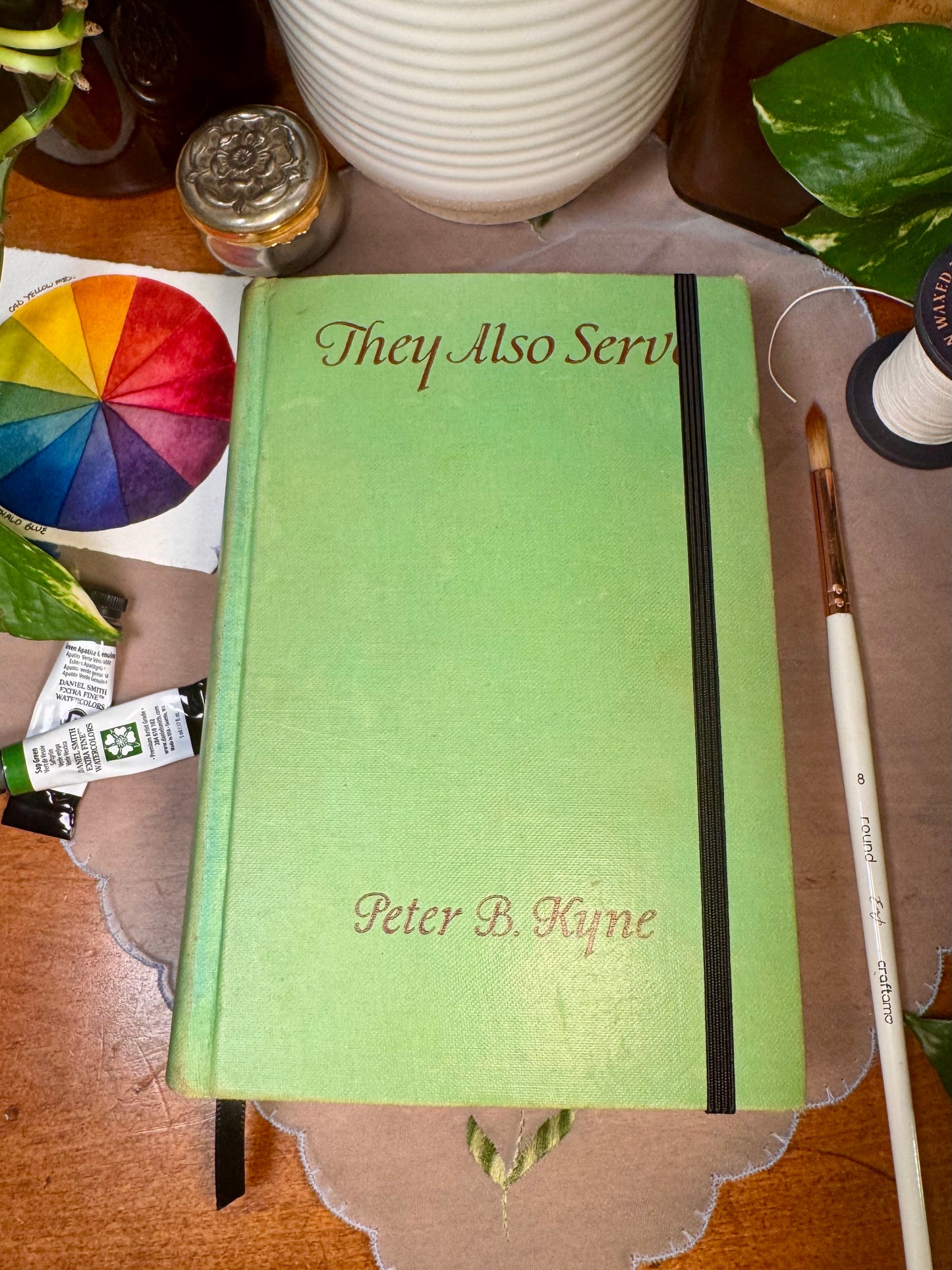 ‘They Also Serve’ Watercolor Journal