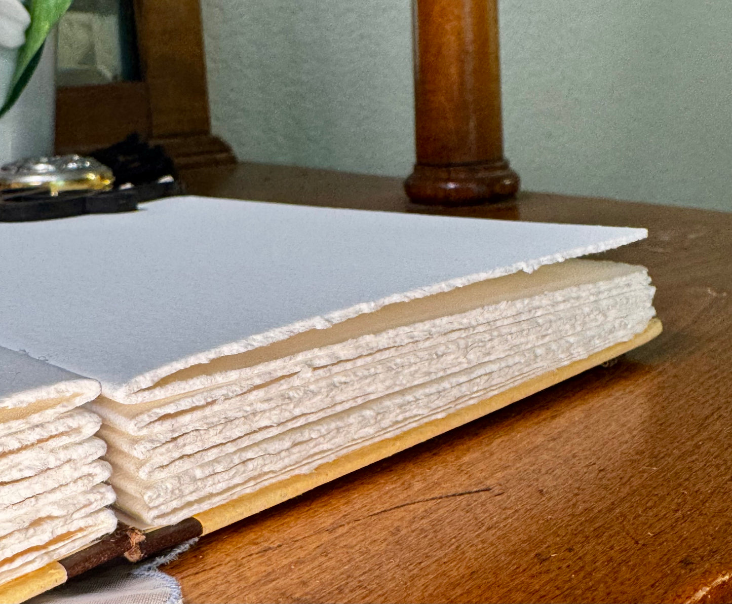 'Thomas Cather's Journal of a Voyage to America' Bare Spine Watercolor Journal