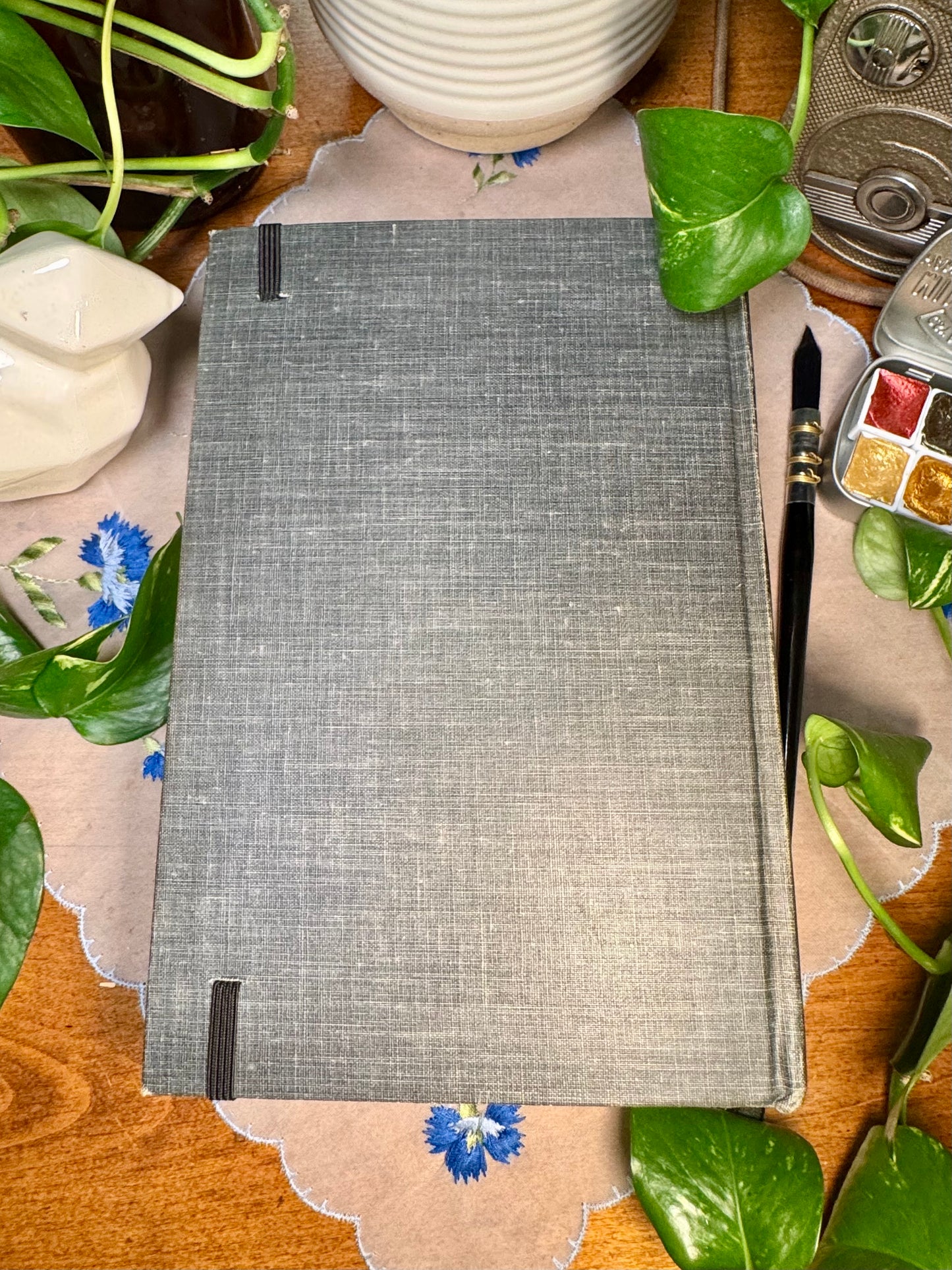 ‘Three Famous Murder Novels’ Watercolor Journal