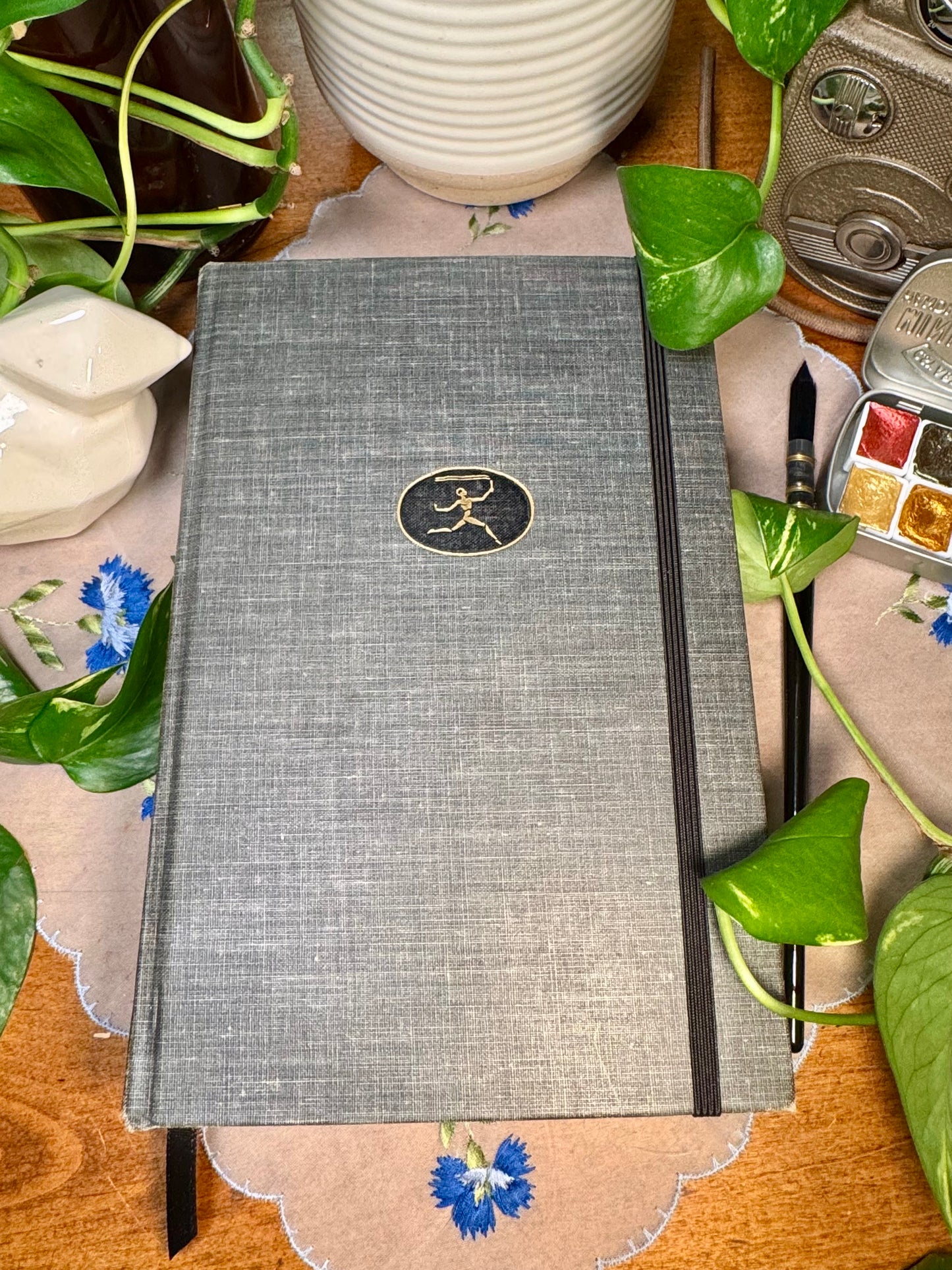 ‘Three Famous Murder Novels’ Watercolor Journal