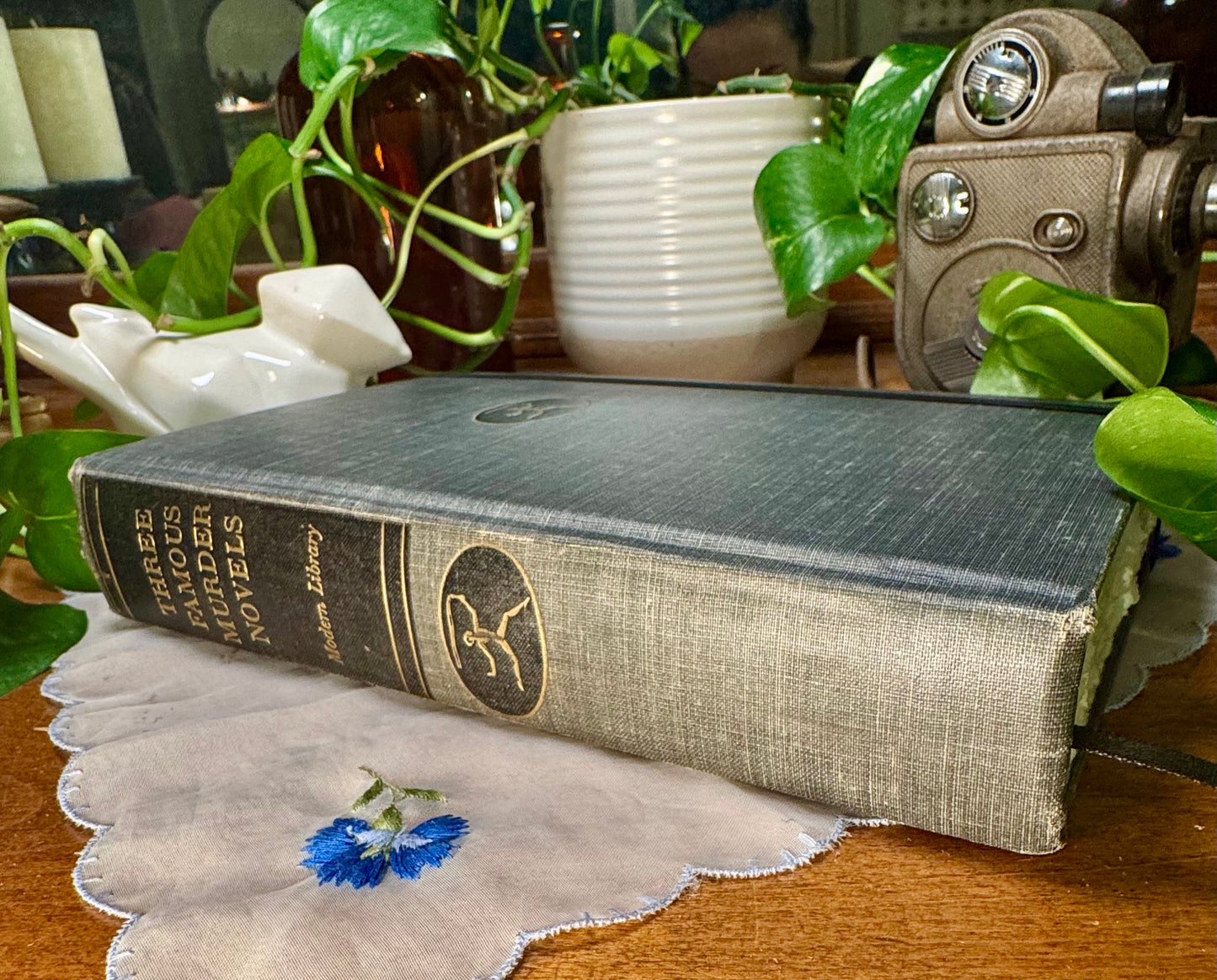 ‘Three Famous Murder Novels’ Watercolor Journal