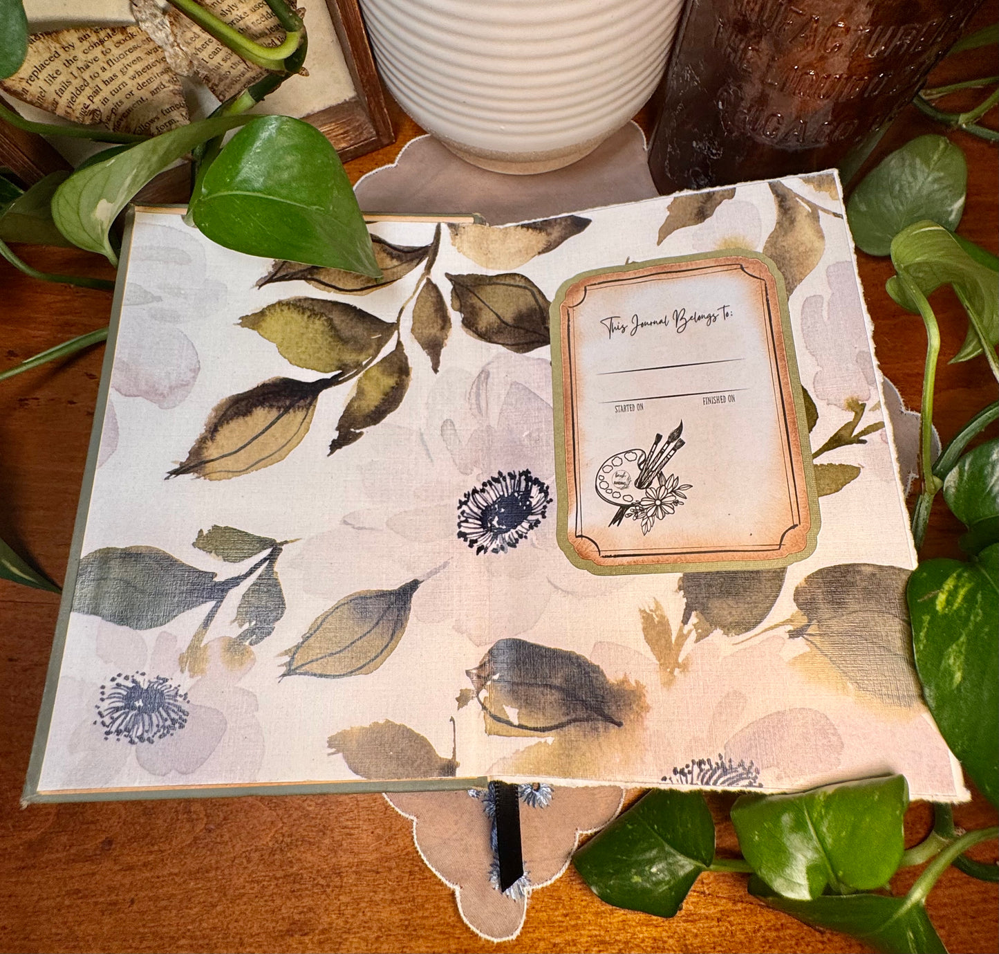 ‘To Love and to Cherish’ Mini Watercolor Journal