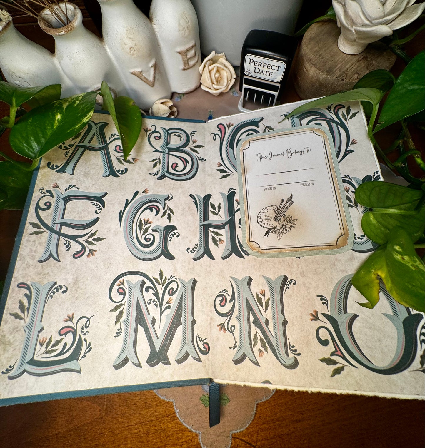 ‘Tom Brown's School Days’ Watercolor Journal