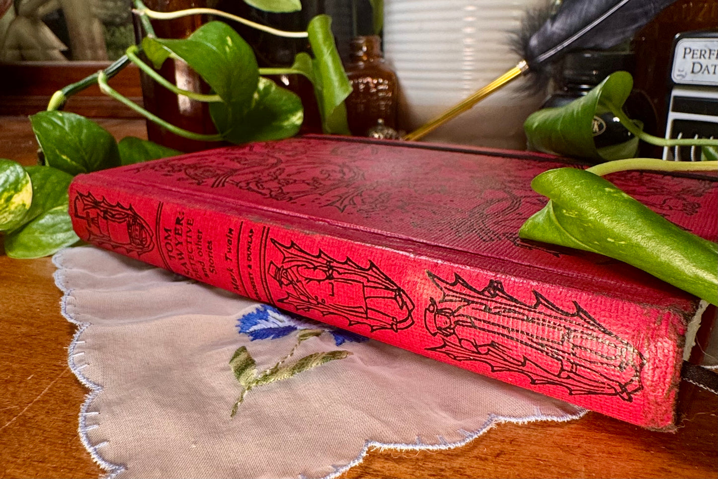 ‘Tom Sawyer, Detective & Other Stories’ Mixed Media Journal