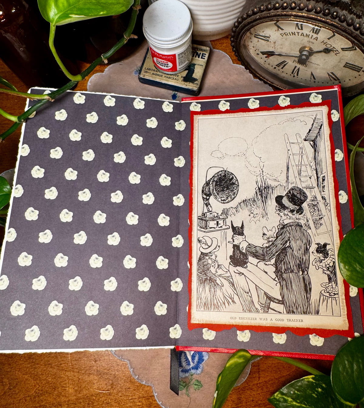 'Tuffy Bean's One-Ring Circus' Watercolor Journal