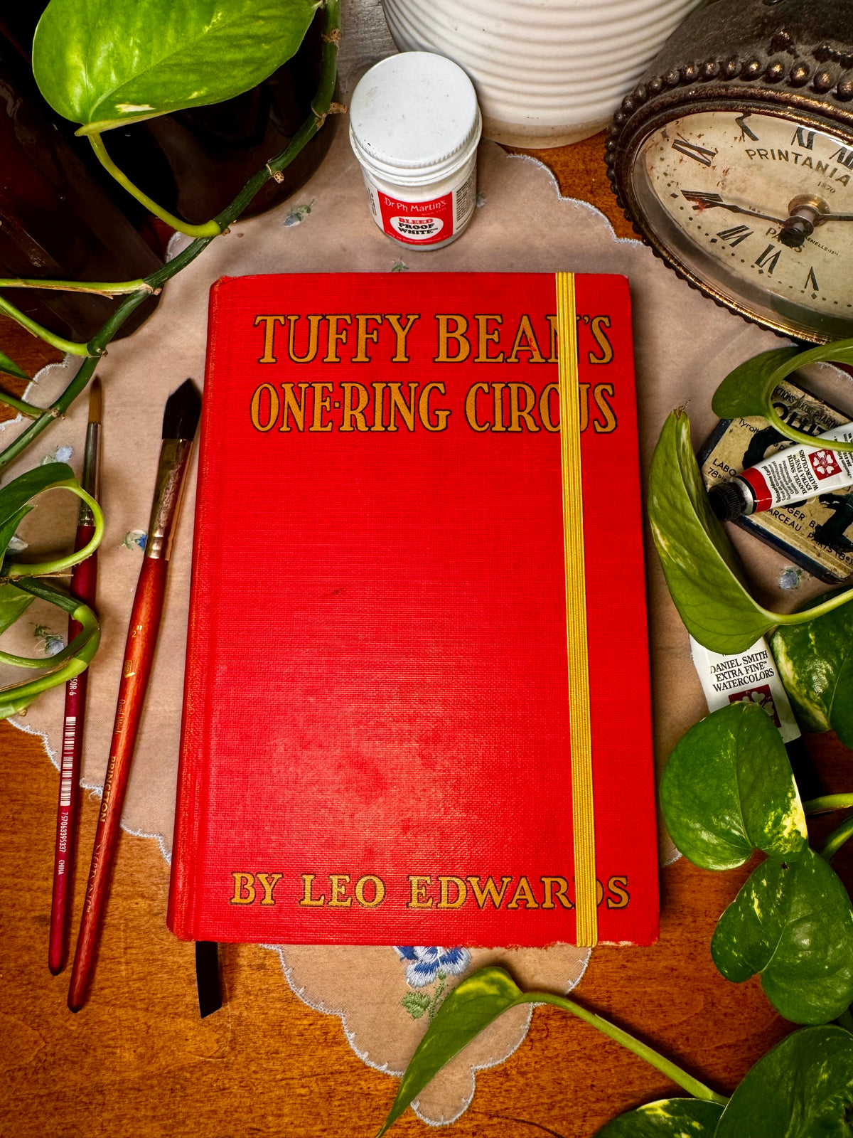 'Tuffy Bean's One-Ring Circus' Watercolor Journal