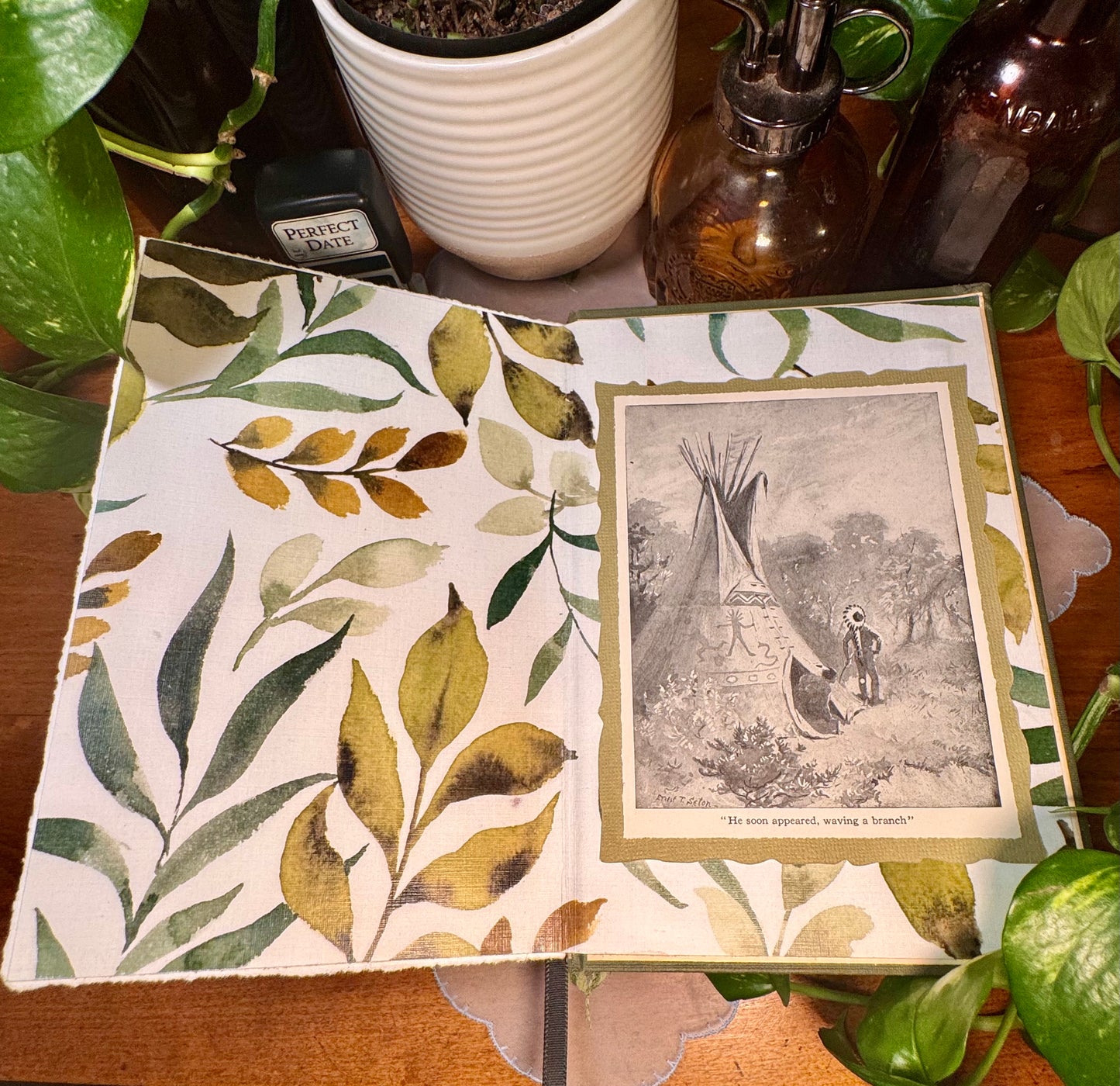 ‘Two Little Savages’ Watercolor Journal