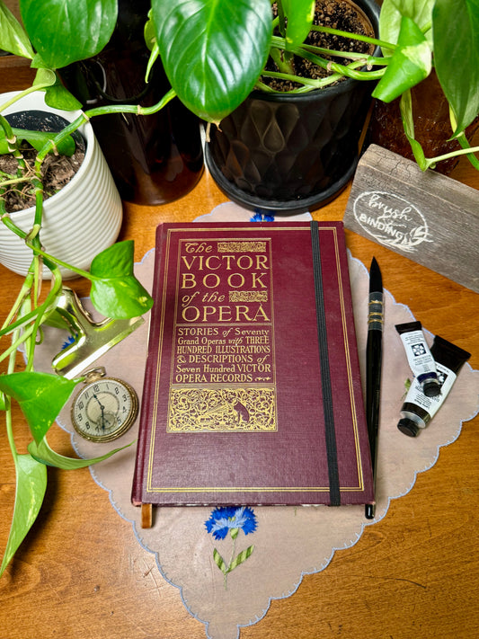 'The Victor Book of the Opera' Watercolor Journal