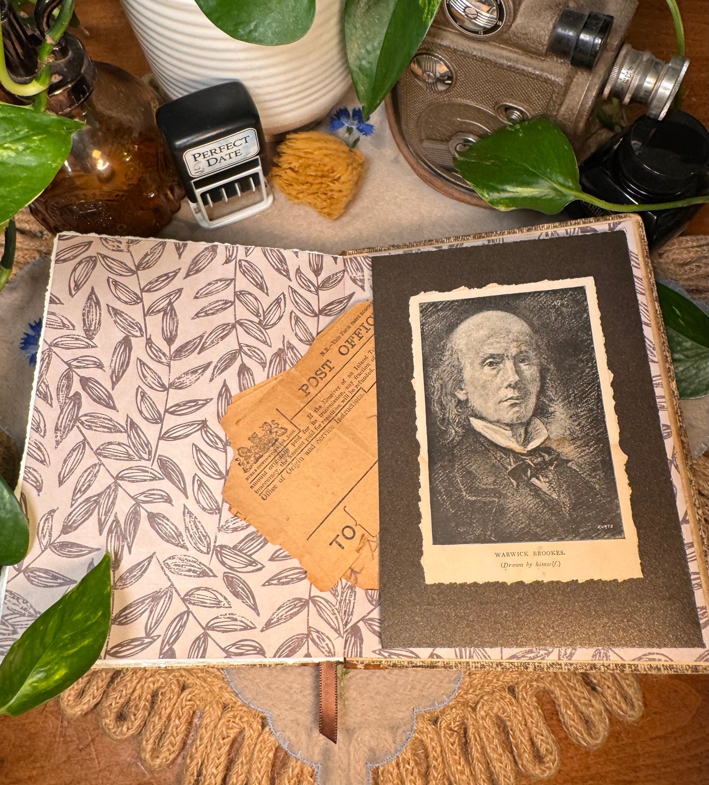 ‘Pencil Pictures of Child Life’ Mixed Media Journal