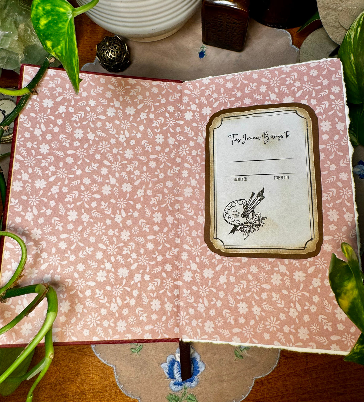 'What a Young Woman Ought to Know' Mini Watercolor Journal