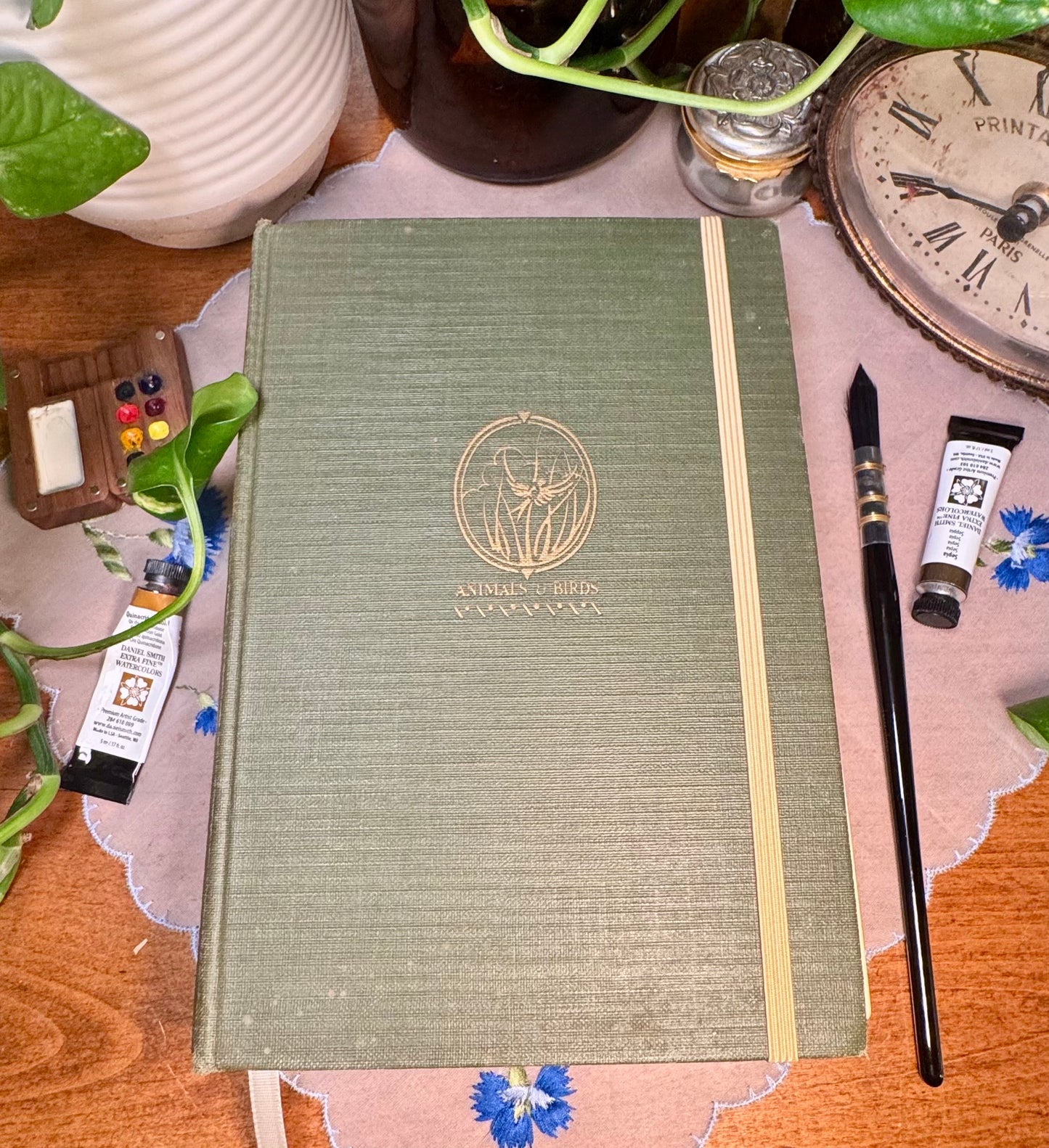 ‘Wild Animal Ways’ Watercolor Journal