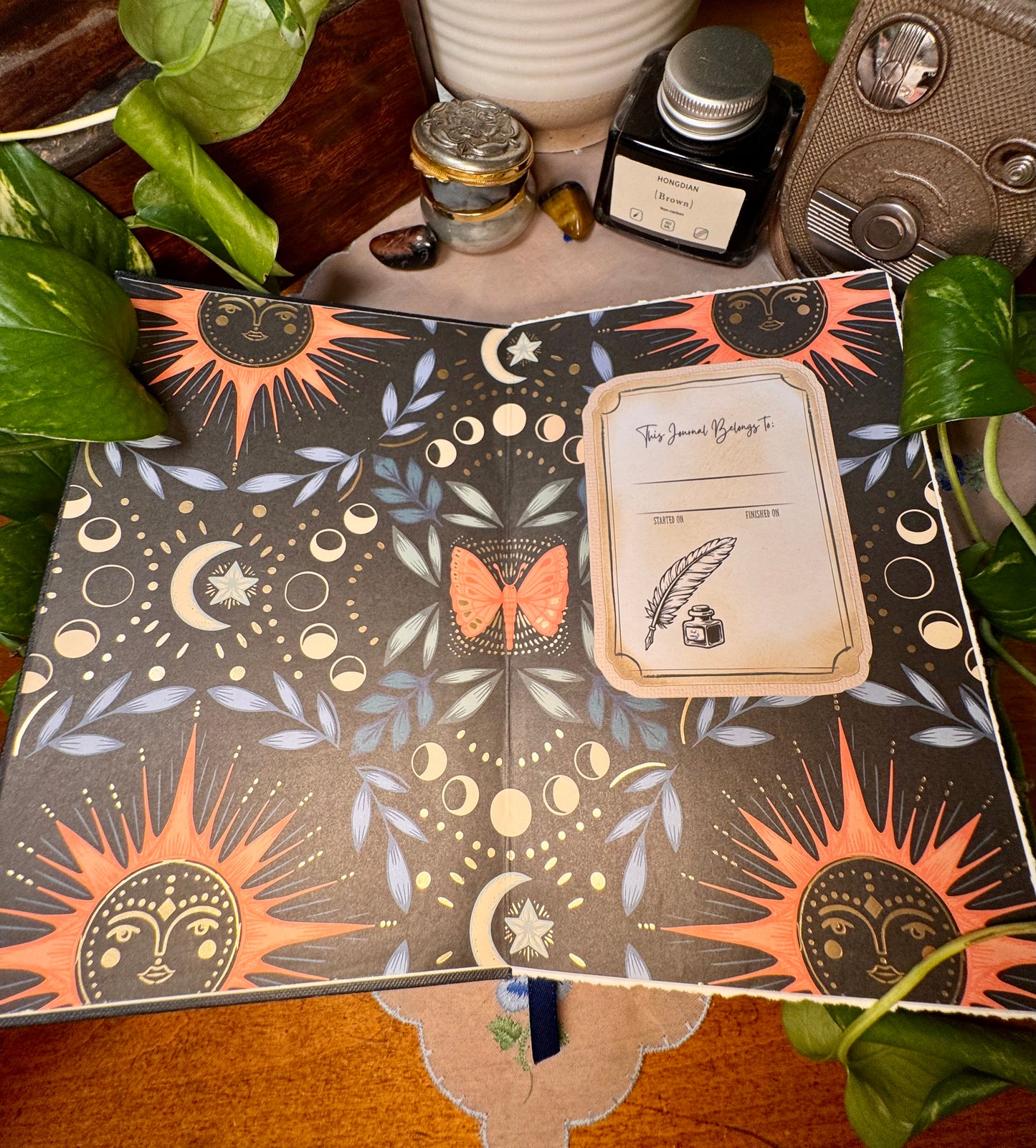 ‘The Wingtown Parson’s Linen Duster’ Mixed Media Journal
