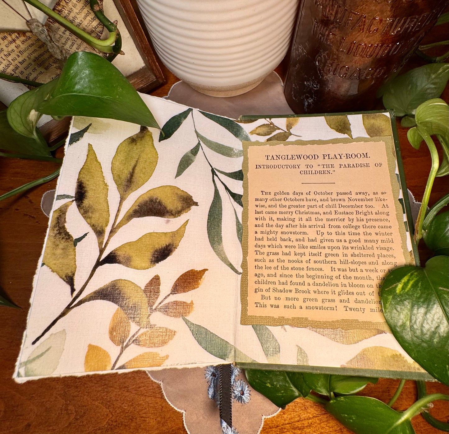 ‘A Wonder Book’ Mini Watercolor Journal