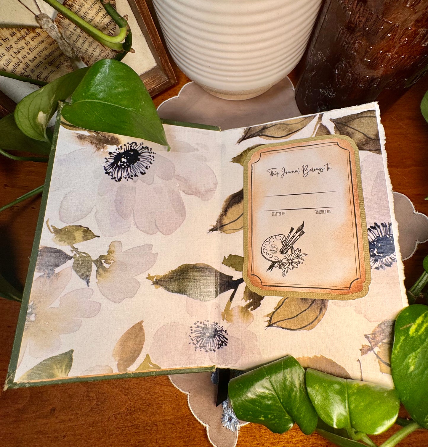 ‘A Wonder Book’ Mini Watercolor Journal