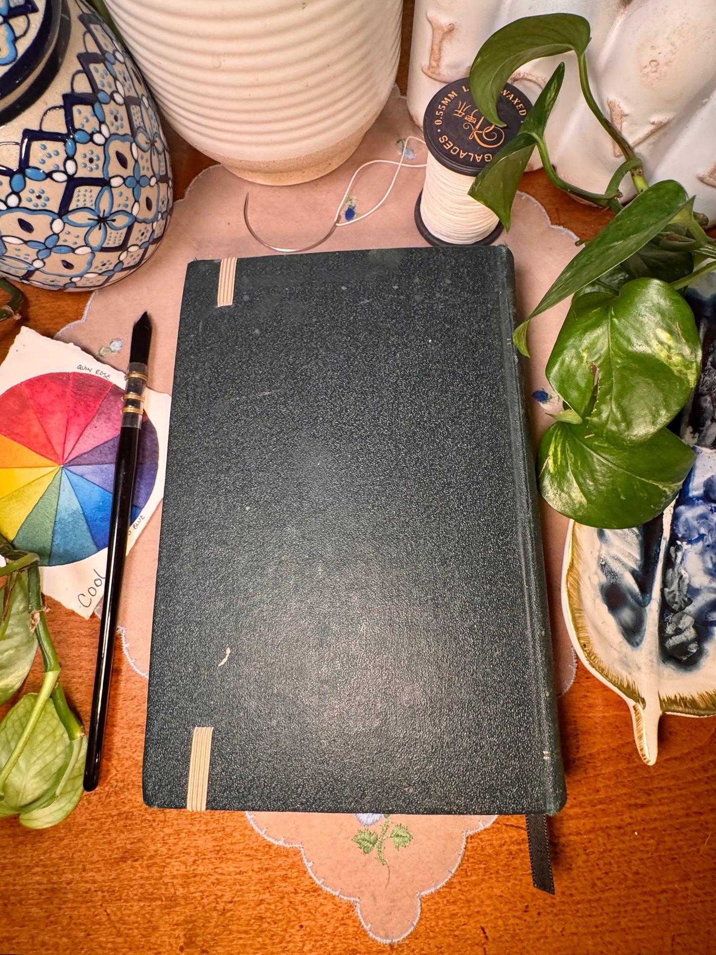 ‘The Complete Poetical Works of Bret Harte’ Watercolor Journal