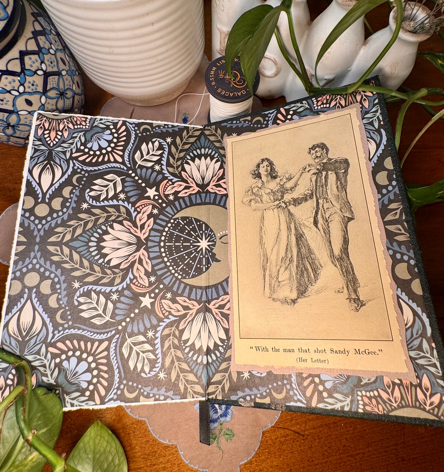 ‘The Complete Poetical Works of Bret Harte’ Watercolor Journal