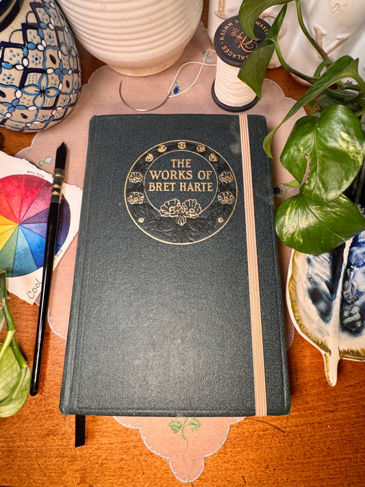 ‘The Complete Poetical Works of Bret Harte’ Watercolor Journal