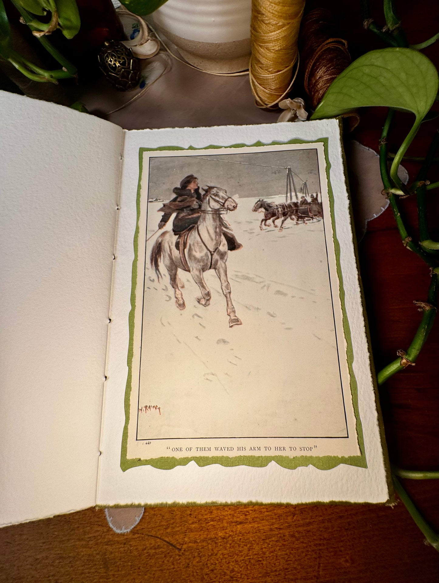 'The Youngest Sister' Bare Spine Watercolor Journal